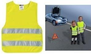 Actual product image Alpin Safety vest for children