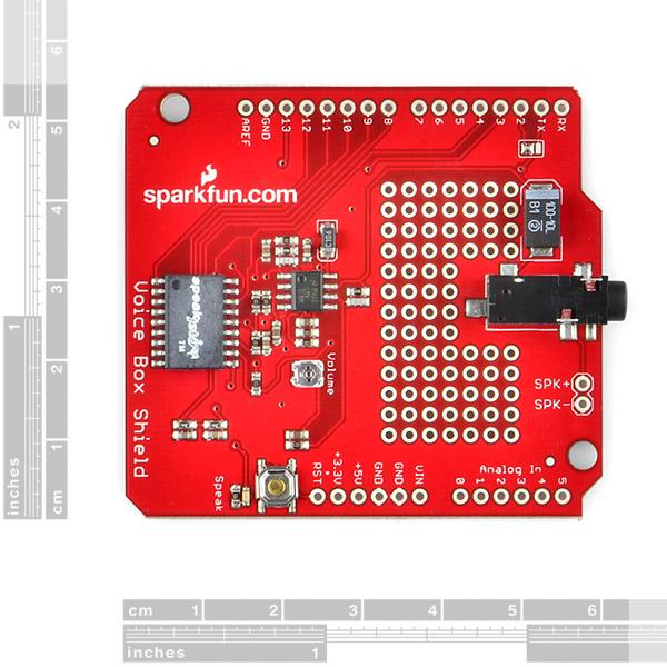 Actual product image SparkFun VoiceBox Shield (Shield)