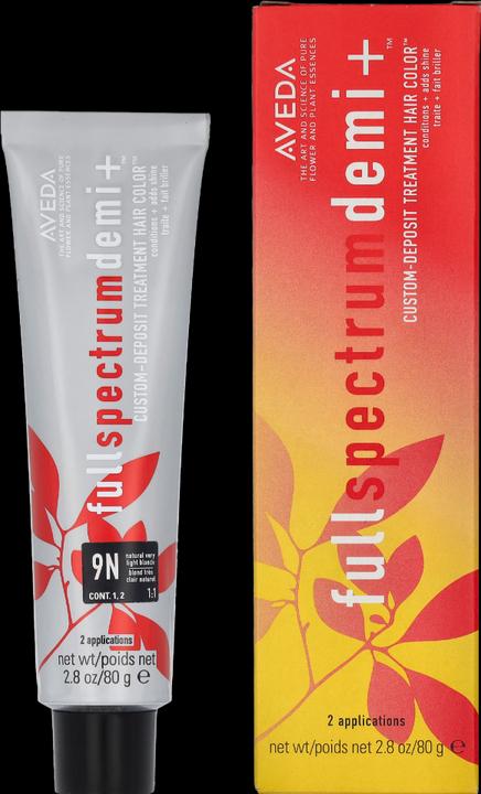 Actual product image Aveda Full Spectrum Demi ™ 9Natural 80g (9N Very Light Blonde)