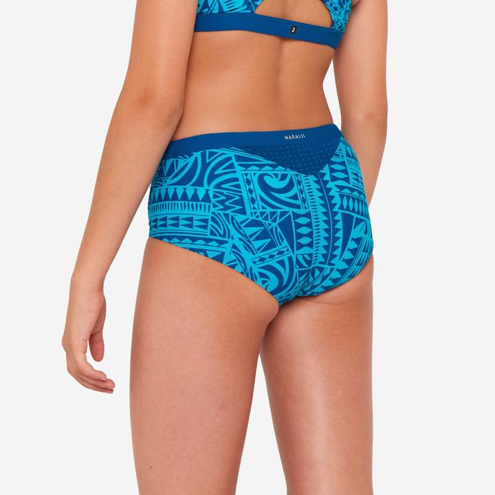 Image du produit Nabaiji Bas de maillot de bain natation Fille - 500 Kamyleon fatu bleu turquoise (10, 11, 12)