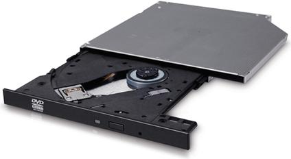 Produktbild HLDS H.L Data Storage 9.5mm Slim DVD-Writer GUD0N Internal, Interface SATA, DVD±RW, CD read speed 24 x, C (DVD Laufwerk, DVD Brenner)