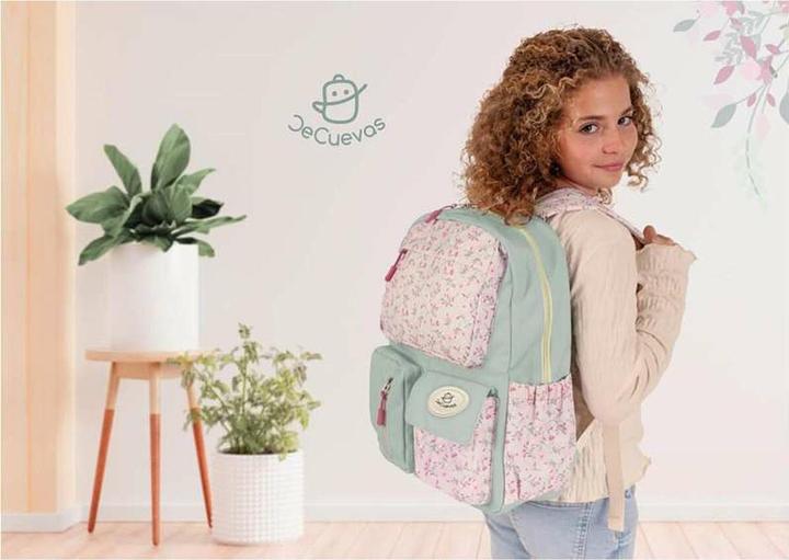Image du produit DeCuevas Sac à dos scolaire Coloré Blomster 40 x 18 x 30 cm
