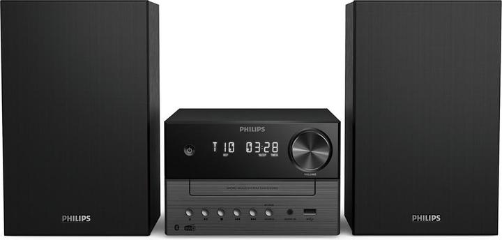 Produktbild Philips TAM3505 Micro System, black (CD Player, Bluetooth, 1x 20 W)