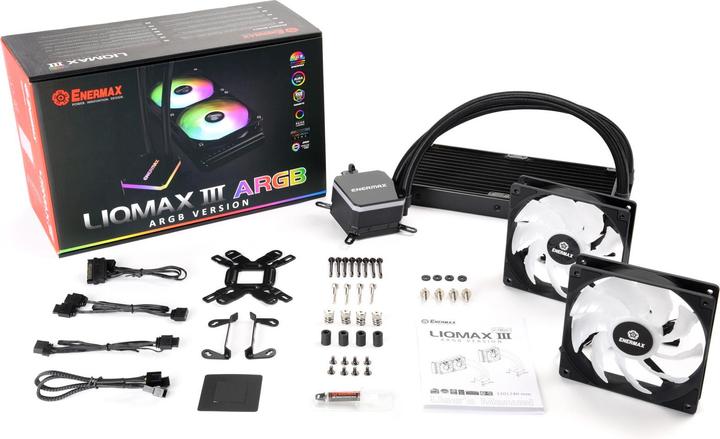 Actual product image Enermax WAK Liqmax III ARGB RGB LGA 2066/AM4/1