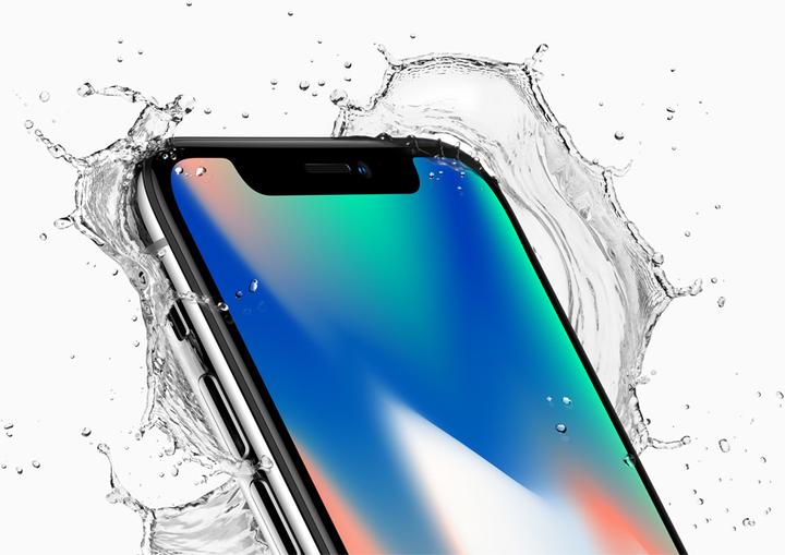 Actual product image Apple iPhone X (64 GB, Silver, 5.80", 12 Mpx, Single SIM, A / Like new)