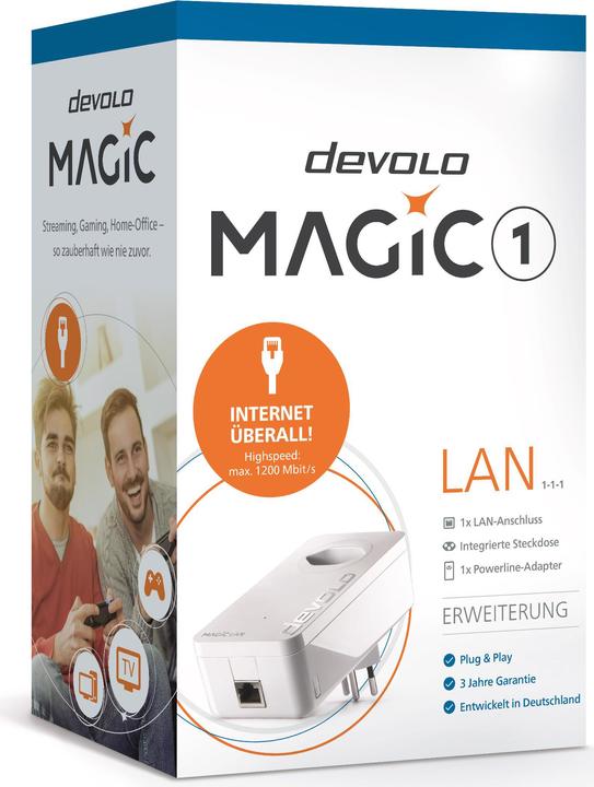 Immagine prodotto Devolo Magic 1 LAN estensione 1-1-1 (1200 Mbit/s)
