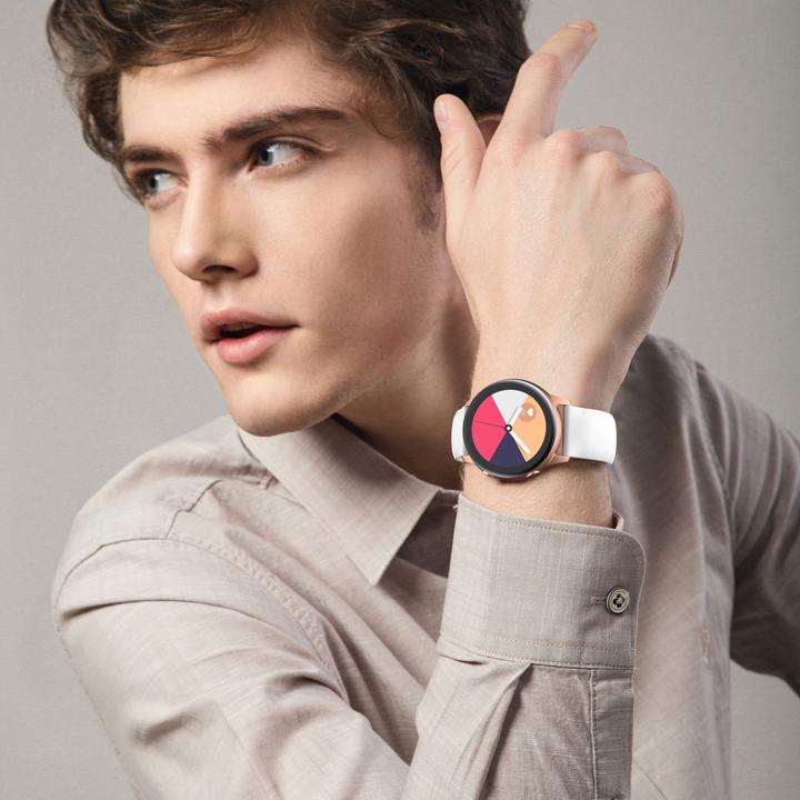 Image du produit Cadorabo Bracelet pour Samsung Galaxy Watch (20 mm, Silicone)
