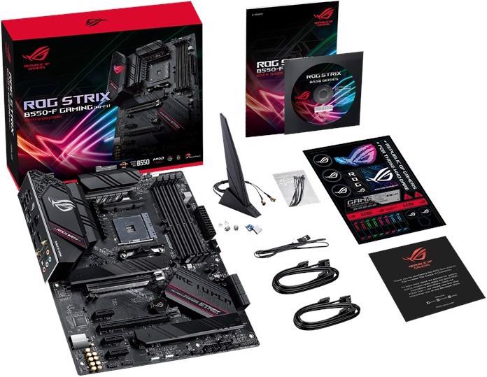 Image du produit ASUS ROG STRIX B550-F JEUX WI-FI (AM4, AMD B550, ATX)
