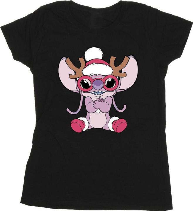 Produktbild Disney Lilo & Stitch Angel Reindeer TShirt (M)