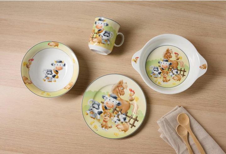 Produktbild Ritzenhoff & Breker R+B Kindergeschirr Hoftiere 2t