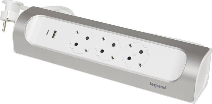 Produktbild Legrand Ecksteckdosenleiste (3 x, CEE 7/5, 1 m)