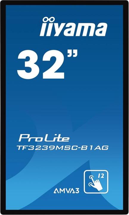 Immagine prodotto iiyama TF3239MSC-B1AG -Touch VGD+DP+HDM (1920 x 1080 pixel, 31.50")