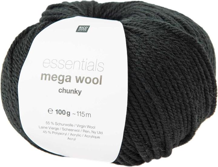 Actual product image Rico Design Essentials Mega Wool Chunky, 100 g (125 m)