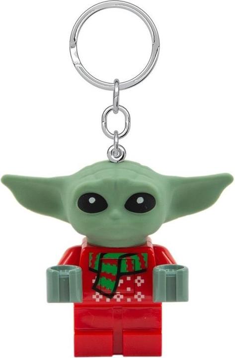 Actual product image LEGO Keychain w/LED Star Wars - Baby Yoda Ugly Sweater (4005036-KE208AH )