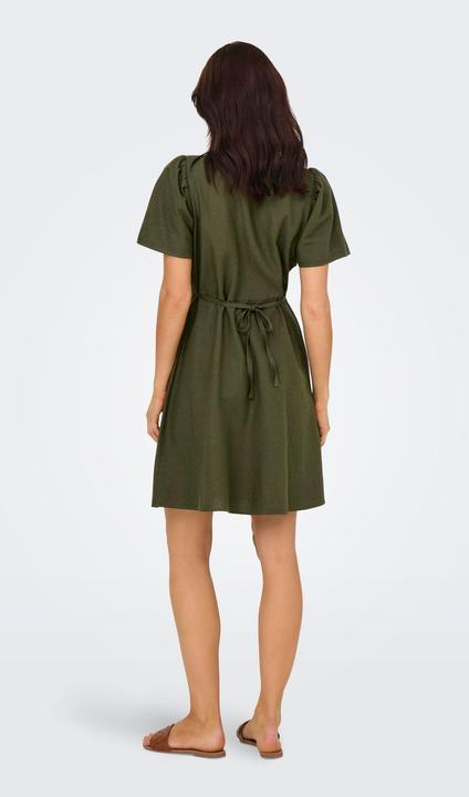 Produktbild Only Onlvita Life Linen S/S Short Dress Wvn (S)