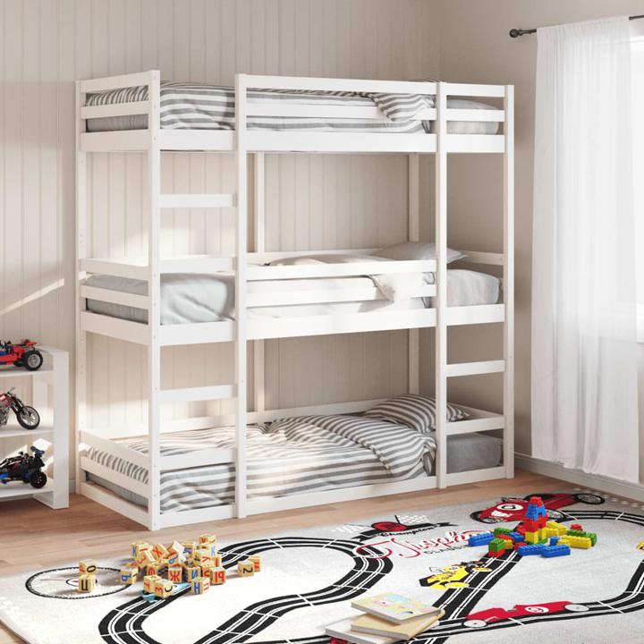 Produktbild VidaXL Dreifach-Etagenbett (90 x 190 cm)
