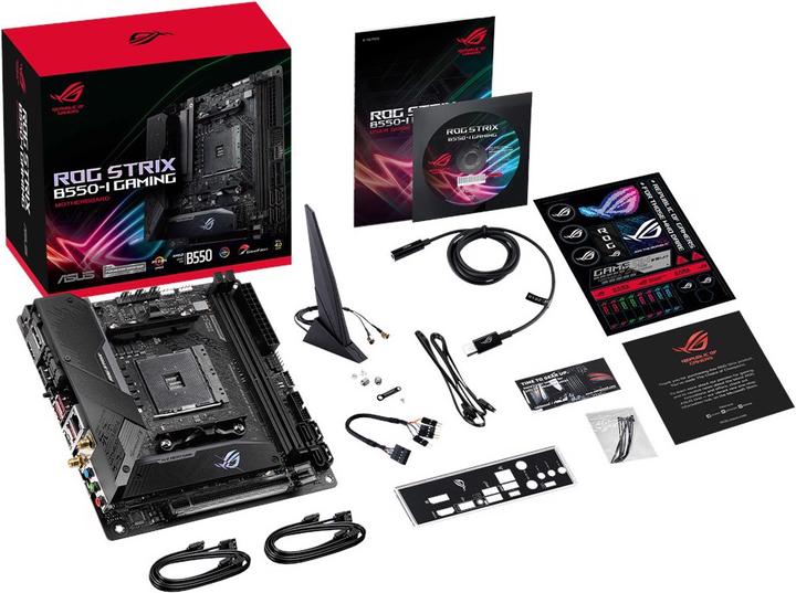 Actual product image ASUS ROG STRIX B550-I GAMING (AM4, AMD B550, Mini-ITX)