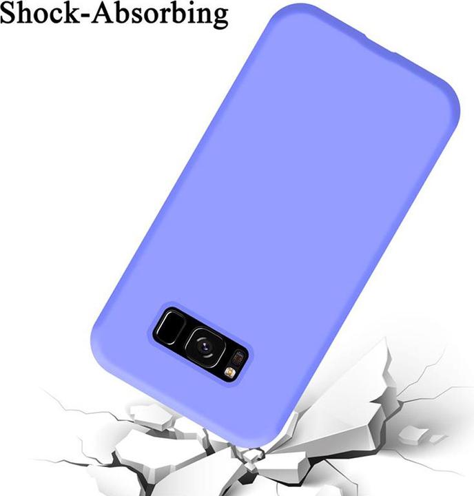 Actual product image Cadorabo TPU Liquid Silicone Case Cover (Samsung Galaxy S8+)