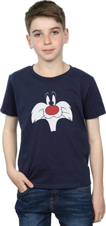 Actual product image Looney Tunes Boys Sylvester Big Face T-Shirt (128)