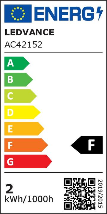 Energie-Label Osram Led Pin (G9, 1.90 W, 180 lm, 1 x, F)
