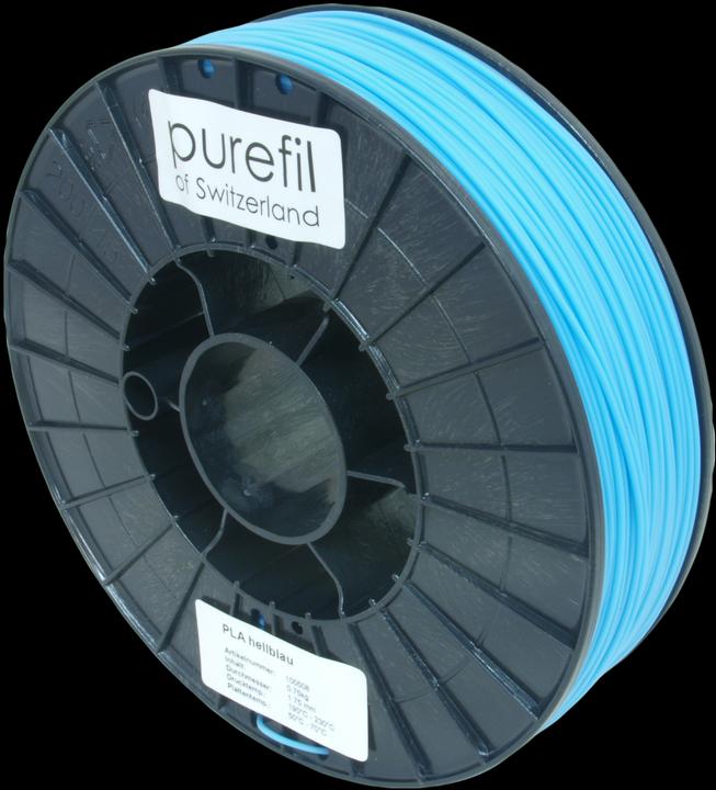 Image du produit Purefil Filament (PLA, 1.75 mm, 750 g, Bleu)