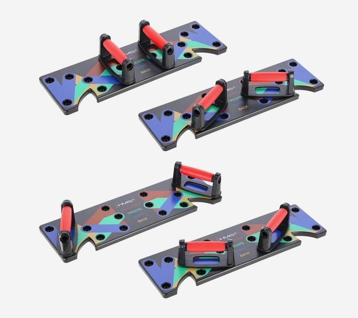 Produktbild HMS Pu10 Rot Multifunktionales Push-Up-Board