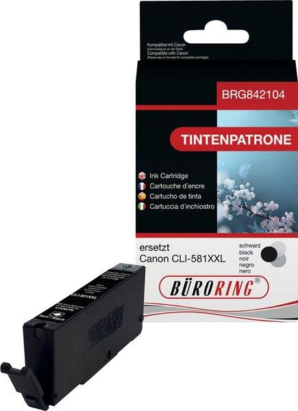 Büroring Tintenpatrone, ersetzt Canon CLI581XXLBK, 10,5 ml, schwarz