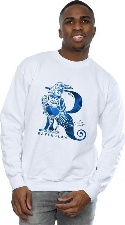Actual product image Mens Ravenclaw Raven Sweatshirt (XXL)