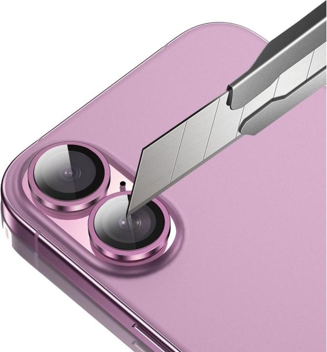 Actual product image Screenguard Camera Lens Protector protective glass Apple iPhone 16 (1 Piece, Apple iPhone 16)