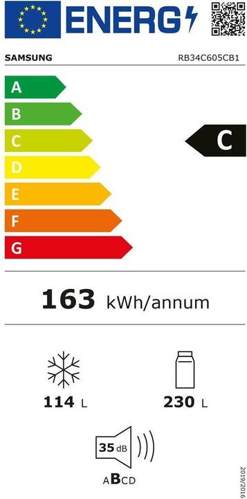 Energie-Label Samsung RB7300 (344 l)