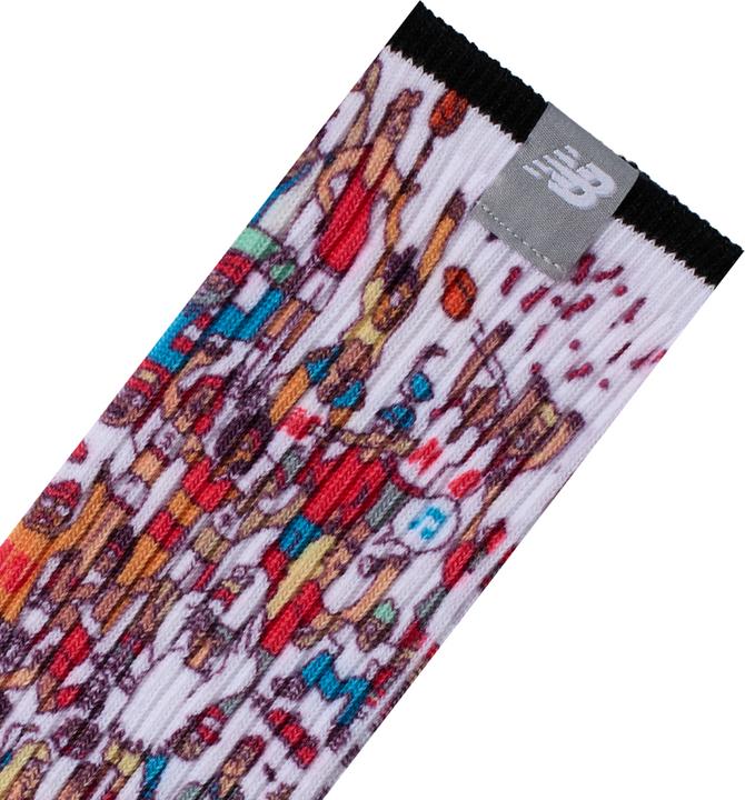Image du produit New Balance Digital Print Crew Socks 1 Pair (M)