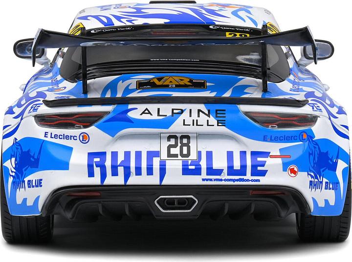 Actual product image Solido 1:18 Alpine A110 Rally #28 white