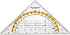 Actual product image Westcott Protractor 14.0 cm (140 mm)
