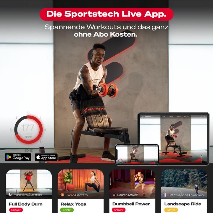 Actual product image Sportstech AH150 (1 x 20 kg)