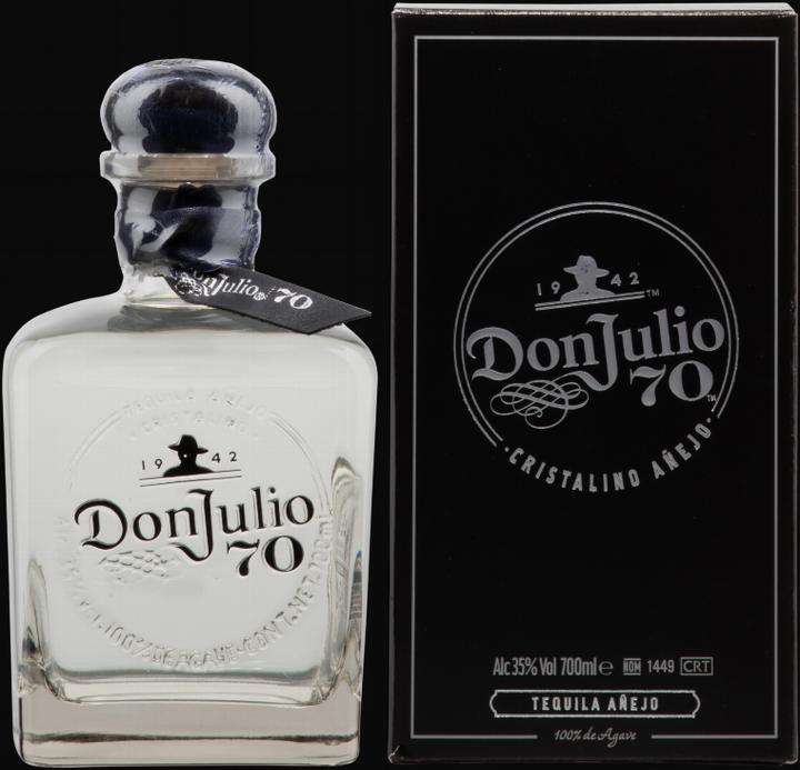 Actual product image Don Julio Cristalino 70th Anniversary (1 x 70 cl)
