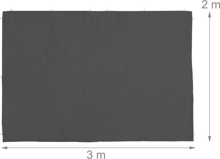 Image du produit Relaxdays 2x paroi-latérale-tonnelle (10 cm, 30 cm)