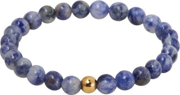 Immagine prodotto HCA Bracciale di pietre vere Pietre della natura - Sodalite blu (17.50 cm, Sodalite blu)