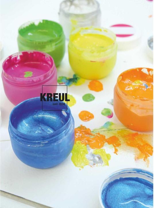 Actual product image Kreul Mucki finger paint for lucky children (Multicolor, 300 ml)