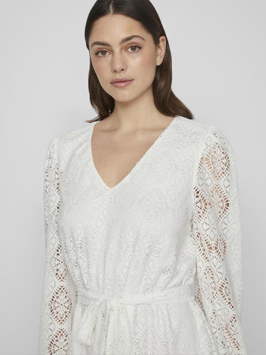 Actual product image Vila Tie waist dress with long sleeves (L)