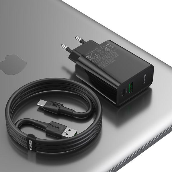 Produktbild Baseus Speed PPS Quick Charger Set U+C 30W VOOC Edition (30 W)