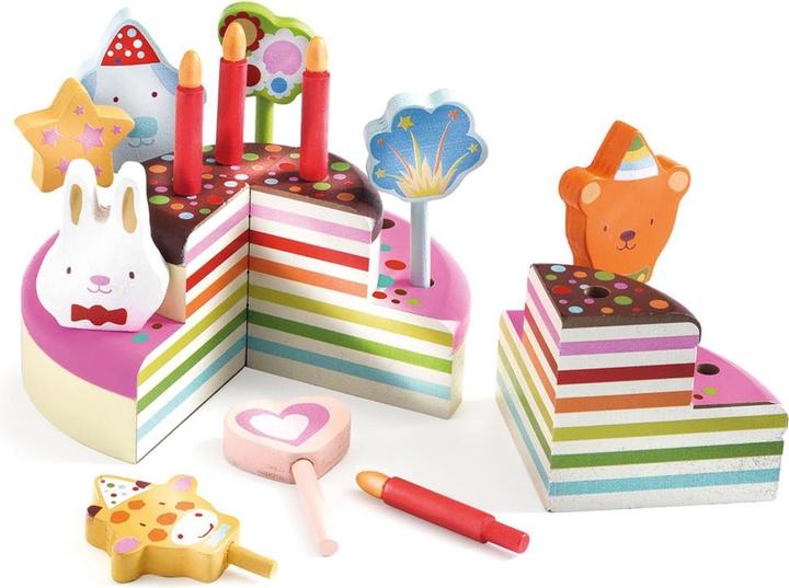 Actual product image Djeco Role play Happy Birthday