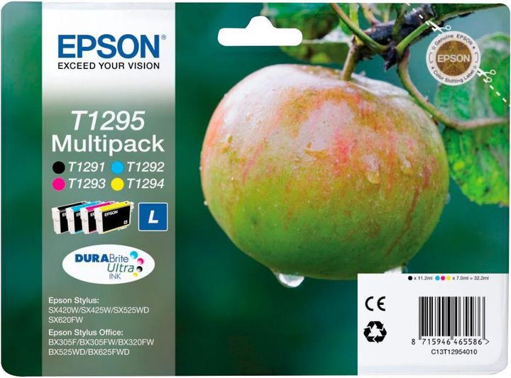 Produktbild Epson T1295 DuraBrite Ultra (M, BK, C, Y)