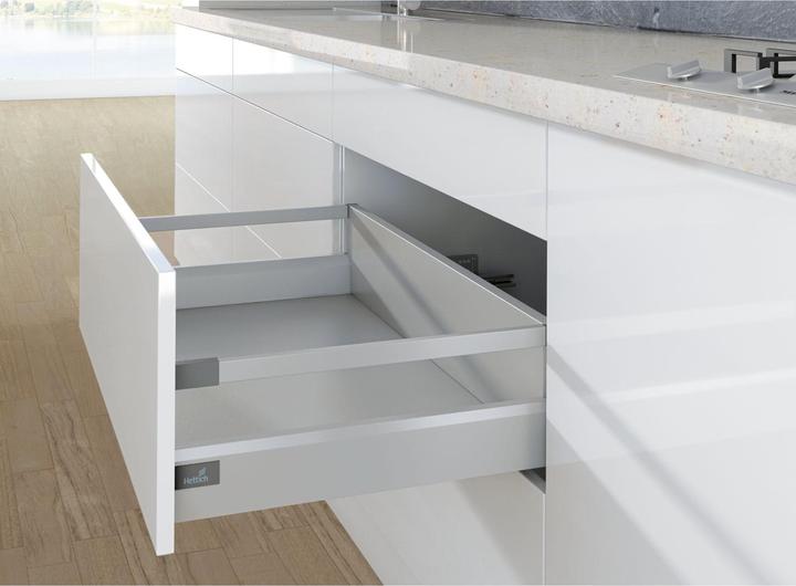 Actual product image Hettich Longitudinal railing for front pullouts with railing / double railing ArciTec (30 pcs.)