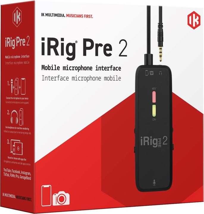 Image du produit IK Multimedia iRig Pre 2