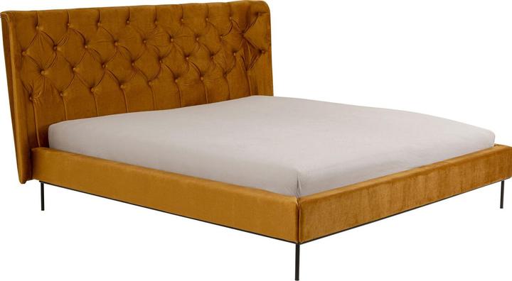 Produktbild Kare Design Bett Audrey Gold 160x200cm (160 x 200 cm)