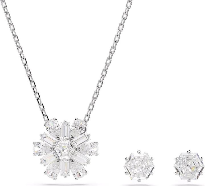 Produktbild Swarovski Idyllia Set Verschiedene Schliffe Schneeflocke Weiss (Swarovski Metall)