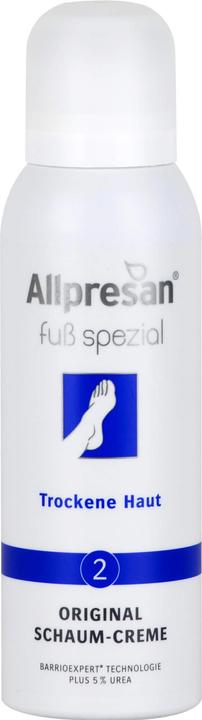 Produktbild Allpresan Fuss spezial Nr2 Trockene Haut, 125 ml Schaum (Fusscrème & Fussgel, 125 ml)
