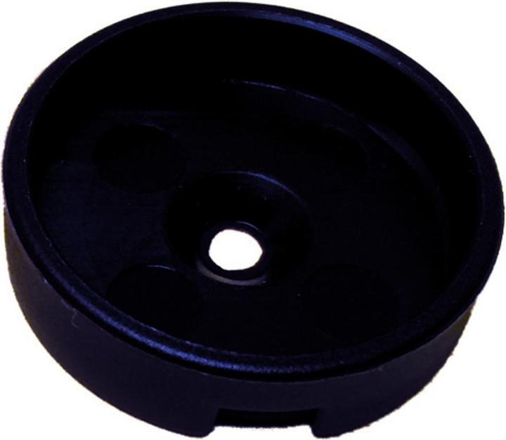 Immagine prodotto Werkstarck Sottopiedini - Basis Modell nera ø 50 (Aliante universale, 4 Pezzo/i)