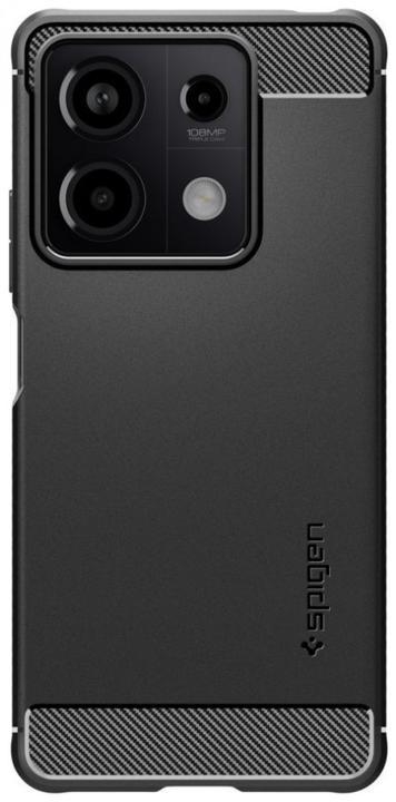Actual product image Spigen Rugged Armor case for Xiaomi Redmi Note 13 5G - matte black (Xiaomi Redmi Note 13 5G)