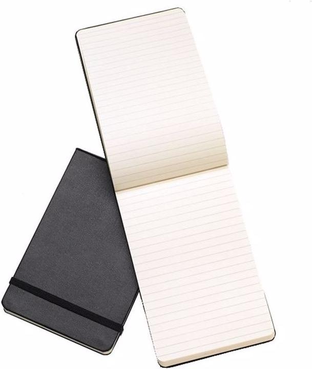 Image du produit Moleskine Carnet de notes classique du journaliste (A6, À rayures, Couverture rigide)